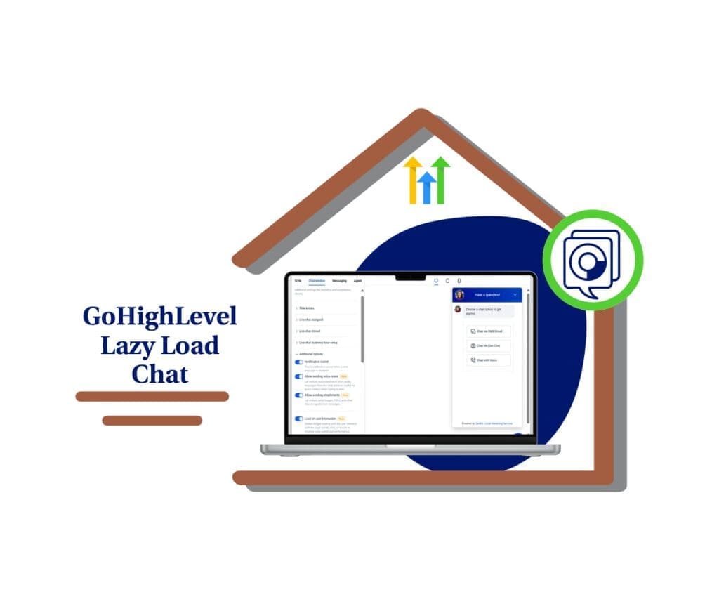 ghl lazy load chat