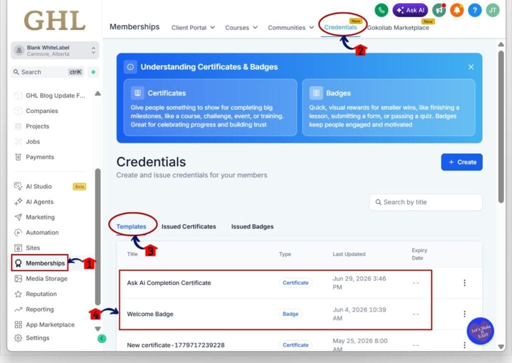how to use certificate downloads