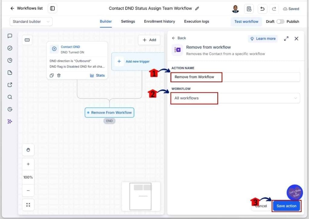 ghl-dnd-contact-workflow-all-remove