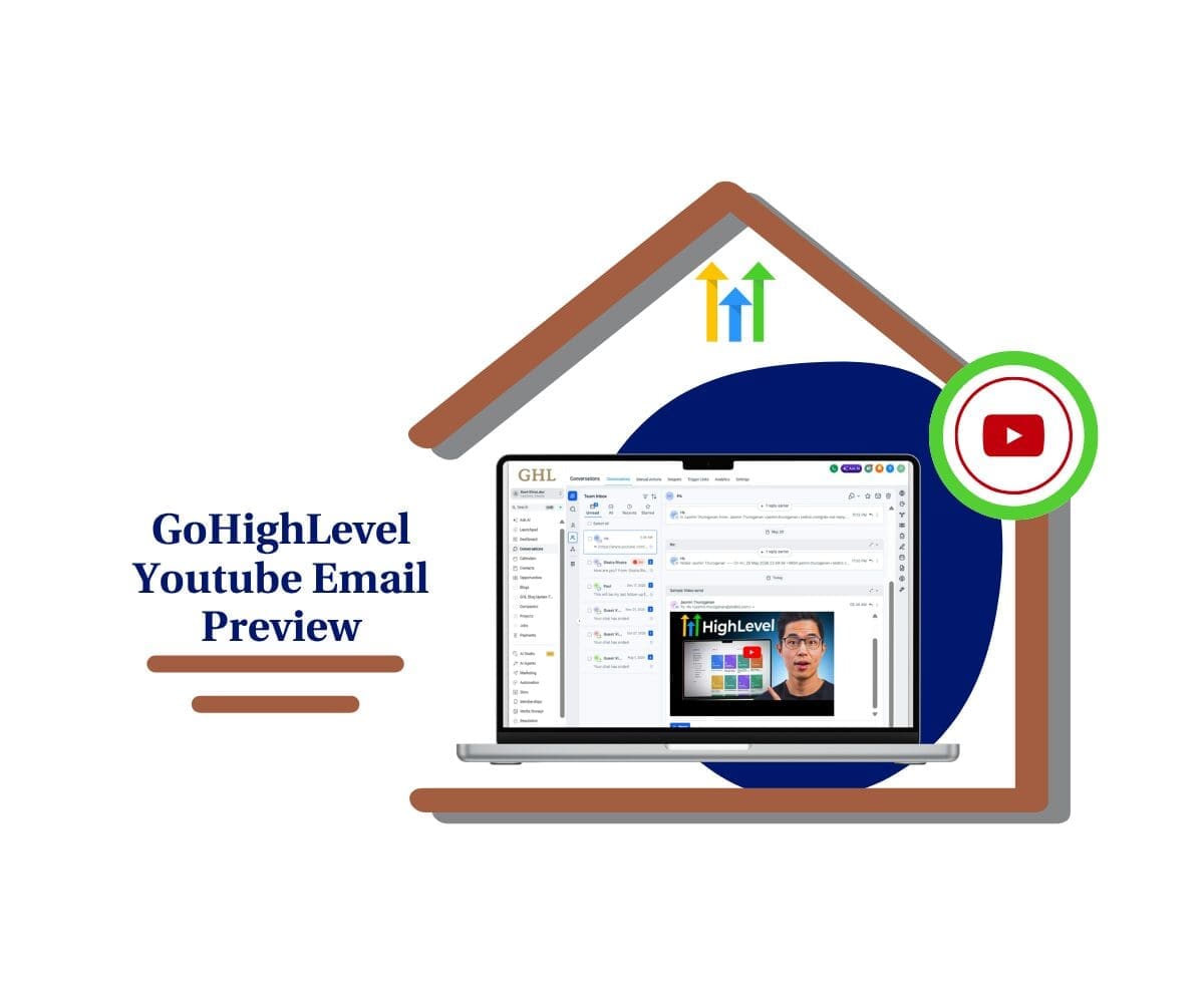 ghl youtube email preview