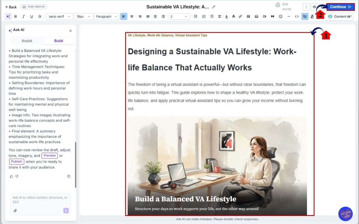 GoHighLevel AI Brand Voice
 - Review and Publish the Blog
