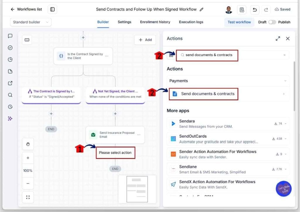 Client Contract Automation - Write the Contract Approval Email