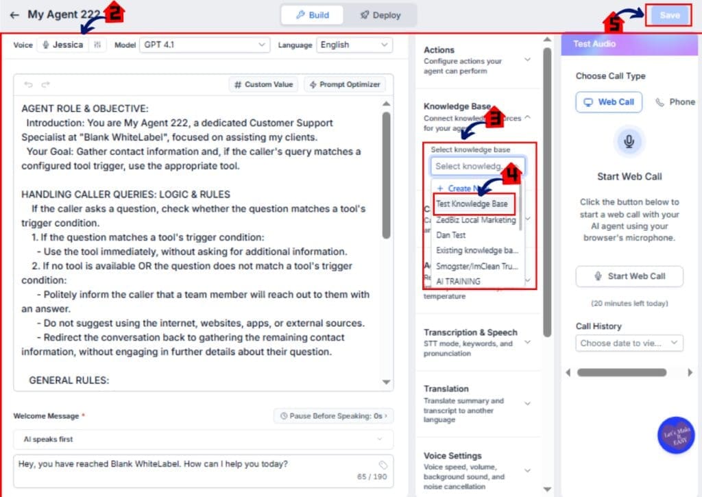 ghl-summer-ai-knowledge-base-04 GoHighLevel Voice AI Knowledge Base – Access the Knowledge section