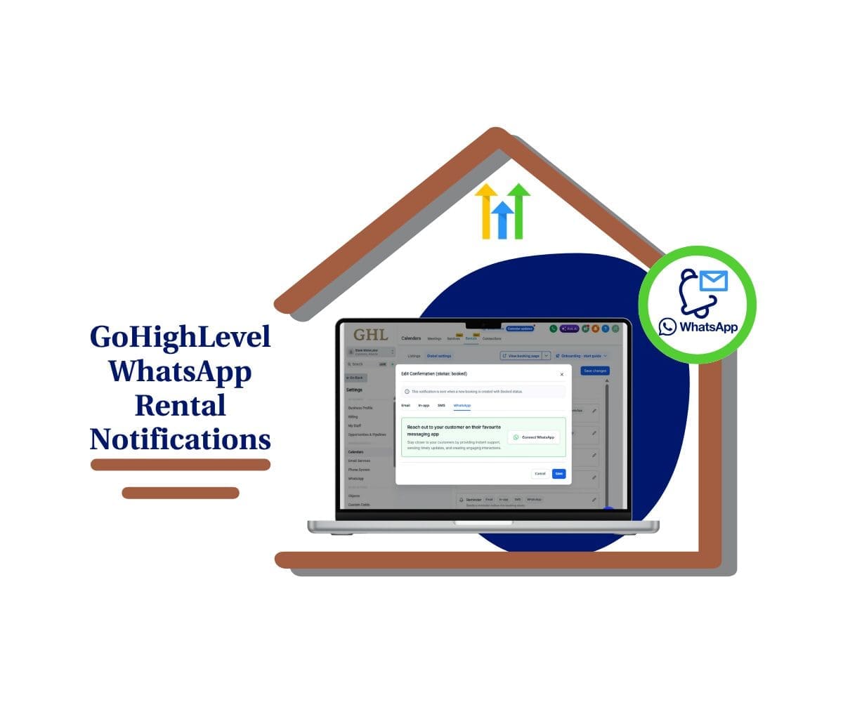 ghl whatsapp rental notifications