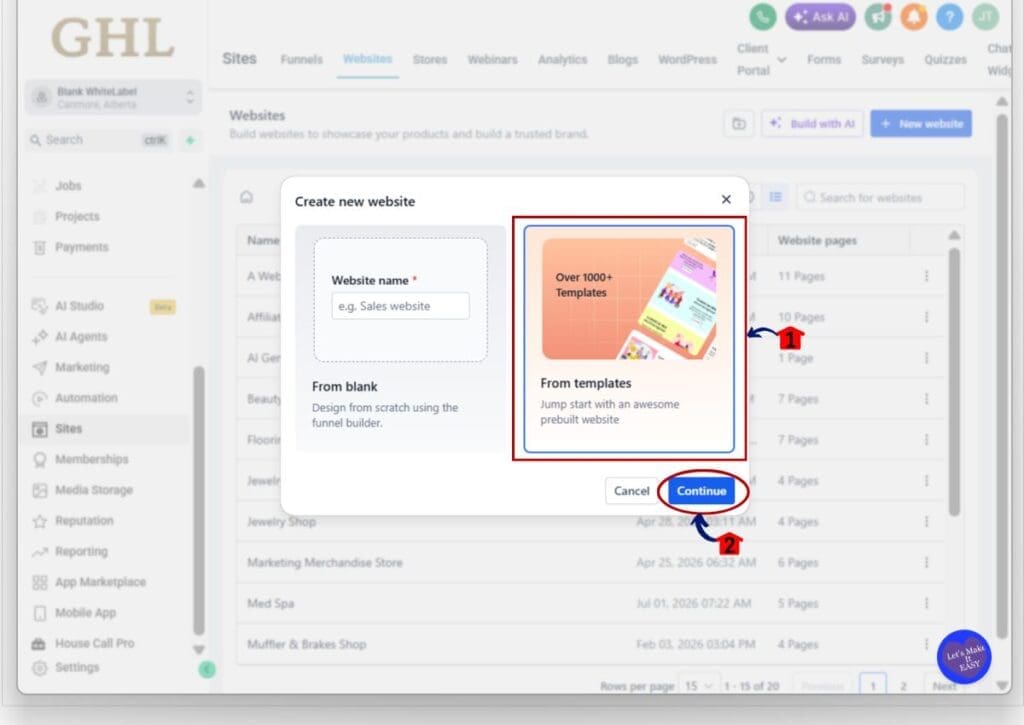 template-release-update-step02 ghl template release update - open