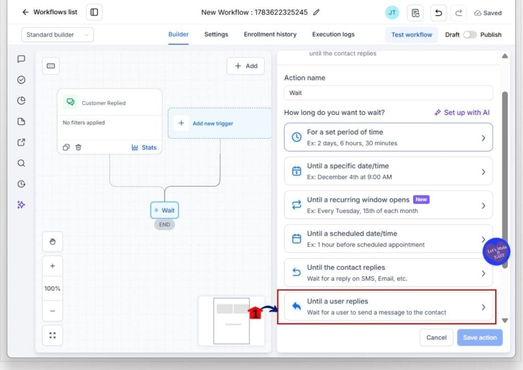 user-replies-step04 user replies - configure