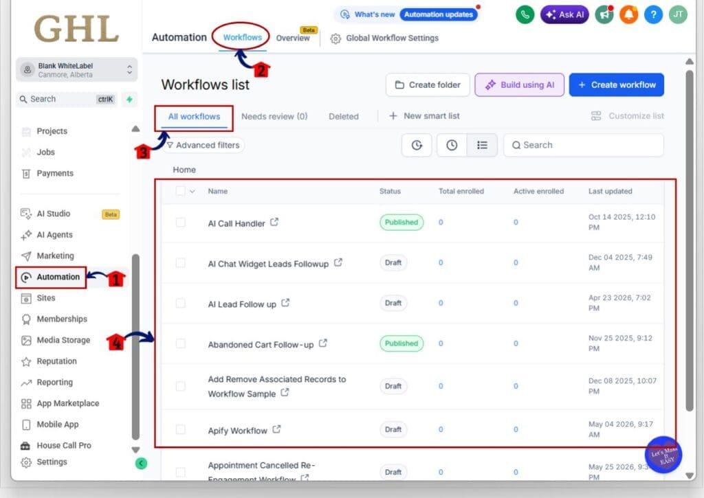 workflow-load-time-step01 How to test ghl workflow load time